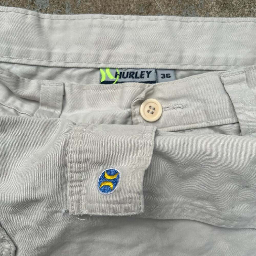 Y2K Hurley Cargo Shorts Baggy Skater